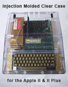 Apple II clear case